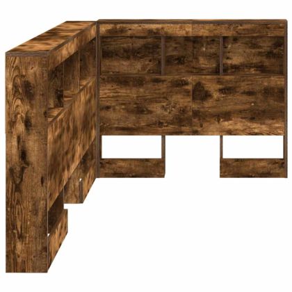 Табла за съхранение с рафт Димян дъб 80 cm Инженерно дърво