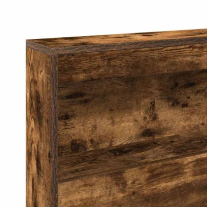 Табла за съхранение с рафт Димян дъб 80 cm Инженерно дърво