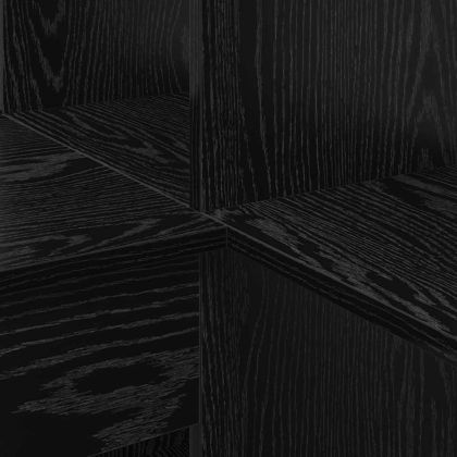 Ъглово бюро Черния дъб 101,5 x 149,5 x 149,5 см Инженерно дърво