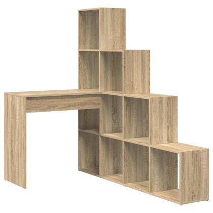 Ъглово бюро Сонома дъб 101,5 x 149,5 x 149,5 см Инженерно дърво