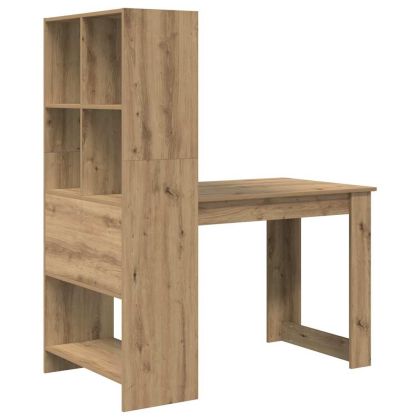 Бюро Дъб Инженерна дървесина 122 x 67 x 145 см