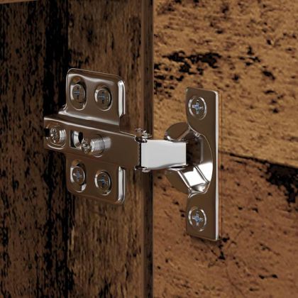 Комплект ТВ шкаф 6 pcs Старо дърво Инженерно дърво