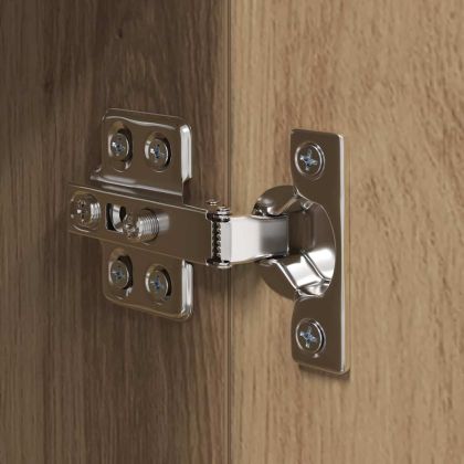 Комплект ТВ шкаф Монтиране на стена 4 pcs Дъб Инженерно дърво