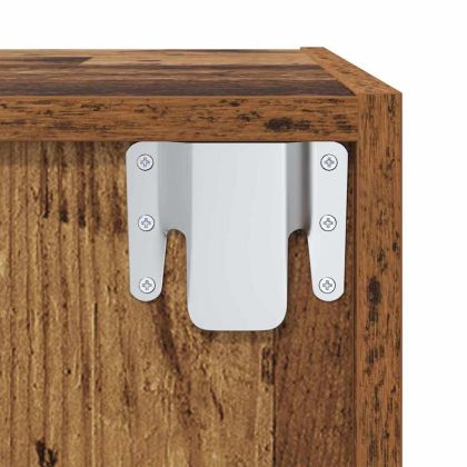 Комплект ТВ шкаф 2 pcs Кафяво 37 x 37 x 142,5 см