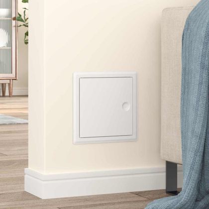 Достъпен панел 2 pcs Бяло 23 x 23 x 3 см Стомана