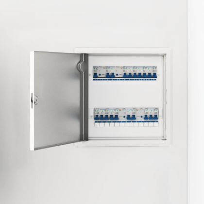 Достъпен панел Бяло 33 x 33 x 3 см Стомана