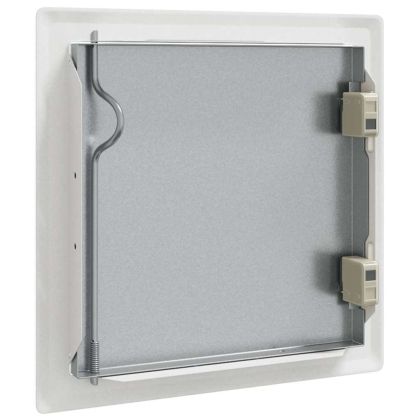 Достъпен панел 2 pcs Бяло 23 x 23 x 3 см Стомана