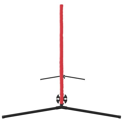 Тенис мрежа Черен и Червен 396 x 92 x 87 см Полиестер