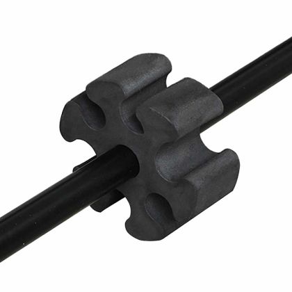 Тенис мрежа Черен и Червен 396 x 92 x 87 см Полиестер