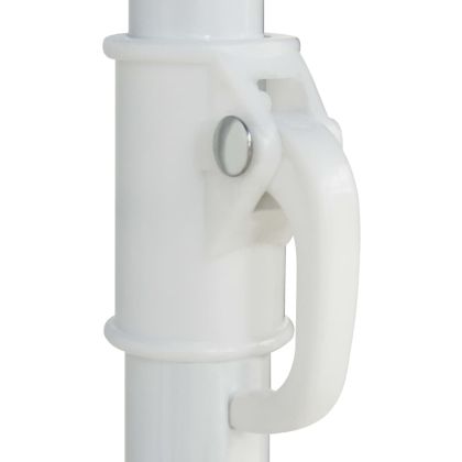 Плажен чадър Hawaii бял 240 см