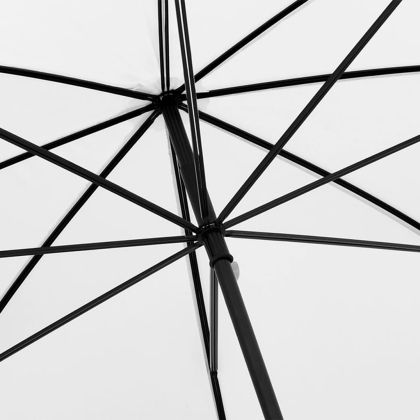 Чадър, бял, 130 см