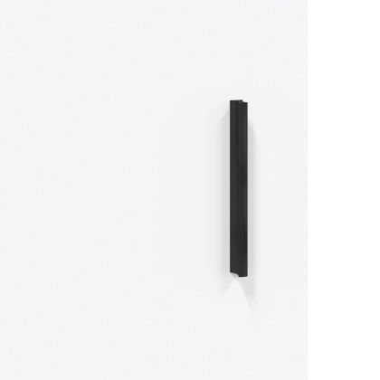 Висок шкаф, бял, 69,5x34x180 см, инженерно дърво