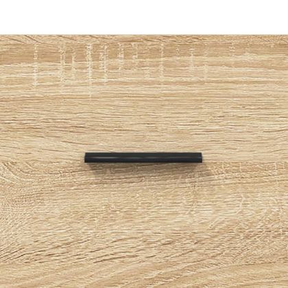 Висок шкаф, сонома дъб, 34,5x34x180 см, инженерно дърво