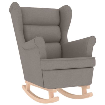 Люлеещ се стол Taupe 74x90x102 cm Fabric