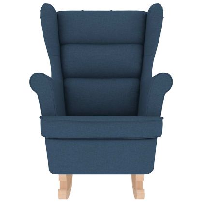 Люлеещ се стол Blue 74x90x102 cm Fabric