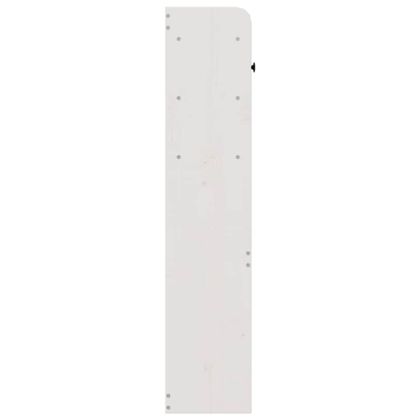 Горна табла с място за съхранение, 180 см, масивно дърво бор