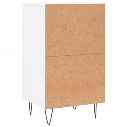 Бюфет бял 40x35x70 см инженерно дърво