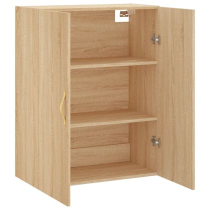 Стенен шкаф дъб сонома 69,5x34x90 см