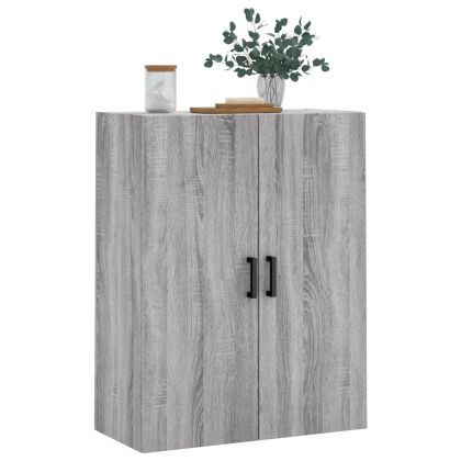Стенен шкаф сив сонома 69,5x34x90 см