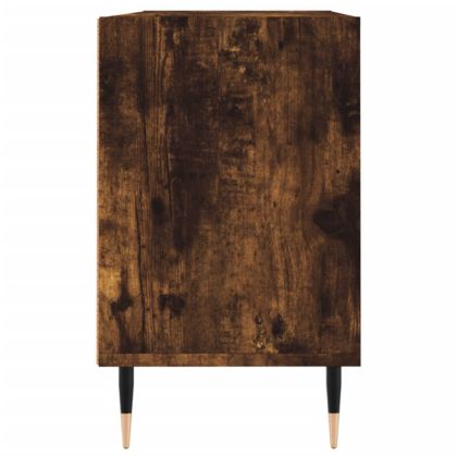 ТВ шкаф, опушен дъб, 103,5x30x50 см, инженерно дърво