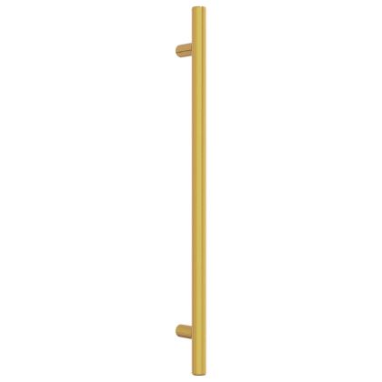 Дръжки за шкафове, 20 бр, златисти, 224 мм, неръждаема стомана