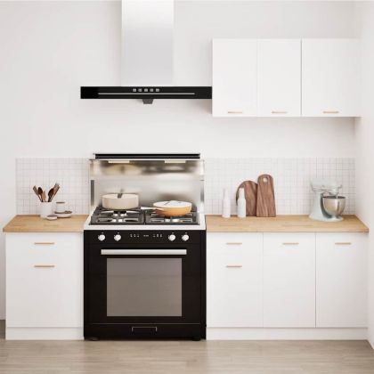 Кухненски работен плот, 120x63,5x2,7 см, дъб масив, правоъгълна