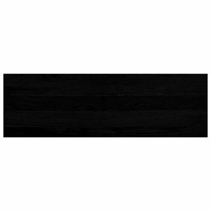 Стълбищни стъпала, 8 бр, тъмнокафяви, 80x25x2 см, дъб масив