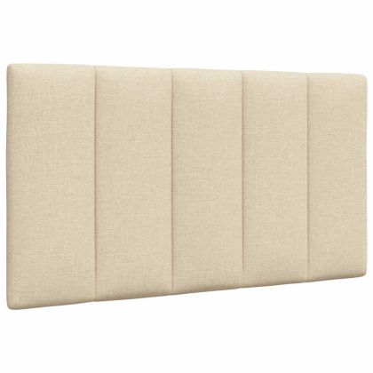 Легло с матрак Hanko, кремаво, 90x200 см, плат