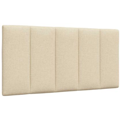 Легло с матрак Hanko, кремаво, 100x200 см, плат