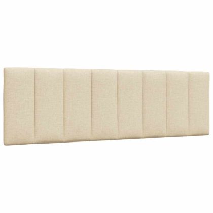 Легло с матрак Hanko, кремаво, 160x200 см, плат