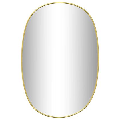 Стенно огледало злато 60x40 см