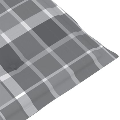 Накланящи градински столове с възглавници 8 бр тик масив