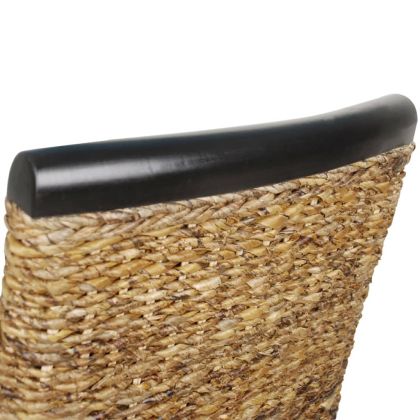 Трапезни столове 4 бр абака и мангово дърво масив