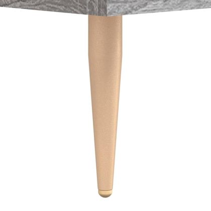 Висок шкаф, сив сонома, 69,5x31x115 см, инженерно дърво