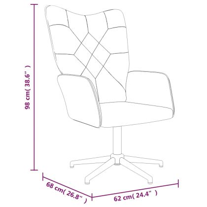 Релаксиращ стол с табуретка, пачуърк, плат