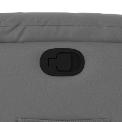 Наклоняем стол, сив, изкуствена кожа