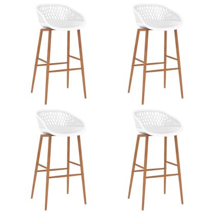 Бар комплект от 5 части, бял