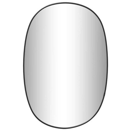 Стенно огледало черно 50x35 см