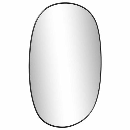 Стенно огледало черно 50x35 см
