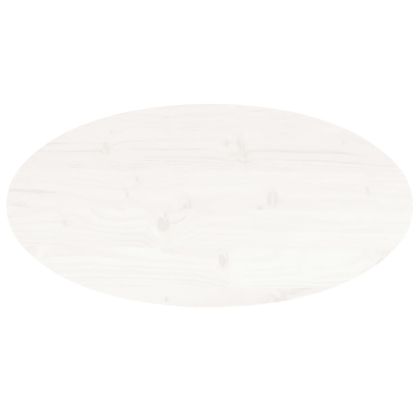 Плот за маса, 70x35x2,5 см, бор масив, овален