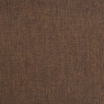 Въртяща се бар табуретка, кафява, текстил