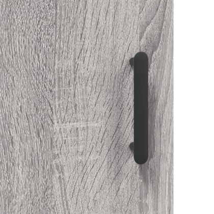 Стенен шкаф сив сонома 34,5x34x90 см