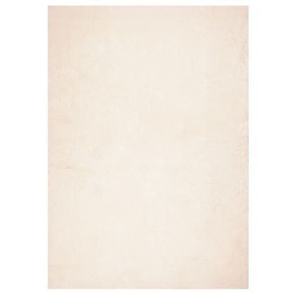 Килим HUARTE с къс косъм, мек и миещ се, бежов, 240x340 см