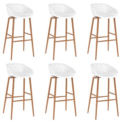 Бар комплект от 7 части, бял