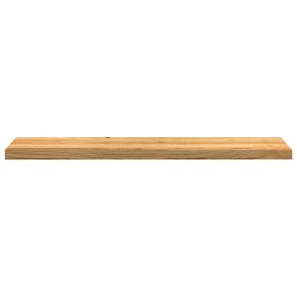 Стълбищни стъпала, 2 бр, светлокафяви, 120x25x2 см, дъб масив