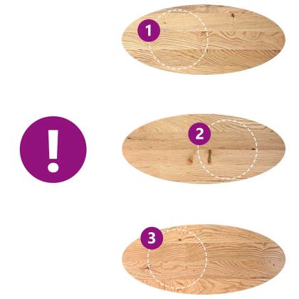 Плот за маса, 140x60x4 см, дъбово дърво масив, овална