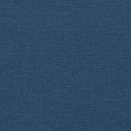 Мека табла за легло Hanko, синя, 80 см, плат