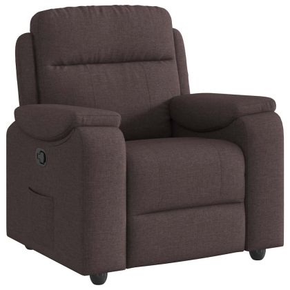 Наклоняем стол, тъмнокафяв, текстил