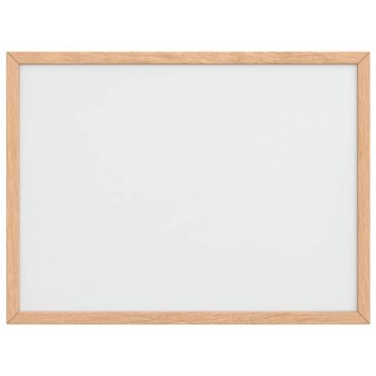 Магнитна бяла дъска с рамка от масивна борова дървесина