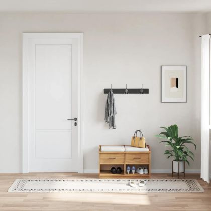 Килим, миещ се, 80x300 см, светлобежов